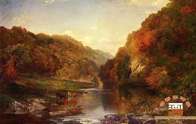 άϵAutumn on the Wissahickon_ĪͻƷ