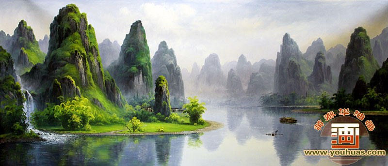 桂林山水剪贴画